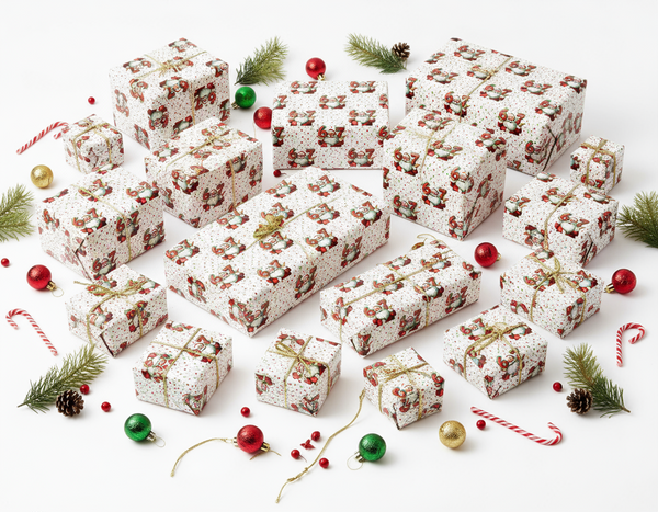 67 Wrapping Paper SUPER BOX — 20 Pre-Cut Sheets (Same as 5 Full Rolls)